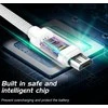 Swissten Textile Universalus Micro USB duomenų ir įkrovimo kabelis 1,2m