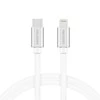 „Swissten Textile“ universalus greitas įkrovimas 3.1 USB-C su „Lightning Data“ ir 1,2 m įkrovimo laidas