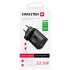 Swissten kelioninis įkroviklis USB-A / USB-C / iWatch