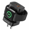 Swissten kelioninis įkroviklis USB-A / USB-C / iWatch