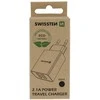SWISSTEN SMART IC síťový adaptér 2x USB 2.1A POWER juoda (ECO BALENÍ)