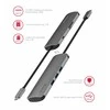 SWISSTEN USB-C HUB 6-IN-1