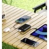 „Swissten Voltbox“ 35 W išorinė baterija (30000 mAh) su integruotais USB-C ir „Lightning“ laidais