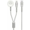 Swissten belaidis įkroviklis 2in1 Apple Watch ir Lightning USB-C 1,2m