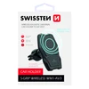 Swissten WM1-AV3 oro ventiliacinis automobilio laikiklis su belaidžiu įkrovimu + 1,2 m mikro USB laidu