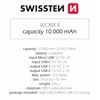 Powerbank Swissten Swissten Power Bank Worx II 10000 mAh