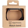 Tactical Išmaniosios apyrankės Xiaomi Mi Band 5/6 silikoninis dirželis, Juodos spalvos