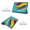 Tactical Book Tri Fold Case For Planšetė Samsung Galaxy Tab S7 Juodas