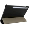 Tactical Book Tri Fold dėklas skirtas Samsung Galaxy Tab S9/S9 FE/S10 FE/S10 Lite juodos spalvos