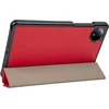 Tactical Book Tri Fold dėklas skirtas Xiaomi Redmi Pad SE 8,7" raudonos spalvos