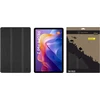 Tactical Book Tri Fold dėklas skirtas Xiaomi Redmi Pad 2 juodos spalvos