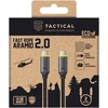 „Tactical Fast Rope Aramid 2.0“ virvė su USB-C/USB-C 2m laidu