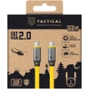 Tactical Fat Man 2.0 kabelis USB-C/USB-C 1m geltonos spalvos