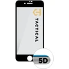 Tactical apsauginis stiklas Shield 5D skirtas Apple iPhone 7/8/SE2020/SE2022 su juodos spalvos krašteliu