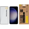 Tactical apsauginis stiklas Shield 5D skirtas Samsung Galaxy S23 su juodos spalvos krašteliu