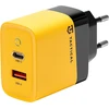Tactical Microgrid GaN 45W įkroviklis geltonos spalvos