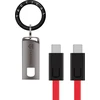 Tactical OODA Loop kabelis USB-C/USB-C raudonos spalvos