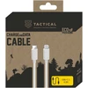 Tactical Smooth Thread kabelis USB-C/Lightning 0.3m baltos spalvos