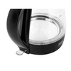 TEESA elektrinis virdulys, stiklinis, 2200 W, juodas, 1.7 L