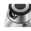 TEESA elektrinis virdulys, stiklas + inox, 2000 W, juodas, 1.7 l