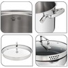 Tefal Duetto+ G732SA55 puodų rinkinys 10 pc(s)