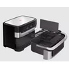 Gruzdintuvė Tefal Dual Easy Fry Flex EY922D 9 L Stand-alone Hot air fryer Juodas, Nerūdijantis plienas