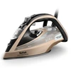 Tefal Ultimate Pure FV9852E0 iron Dry &amp; Garų lygintuvas Durilium AirGlide Autoclean soleplate 3200 W Juodas, Copper