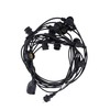 TelForceone Light Girland 12m 10 lizdų E27 IP65