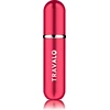 Travalo Classic Raudona pildomas kvepalų buteliukas (atomaizeris), 5 ml