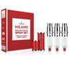 Travalo Milano Raudona pildomas kvepalų buteliukas (atomaizeris), 5 ml