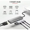 Trust Dalyx 7-in-1 adapteris su prijungtais kabeliais