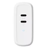 TRUST įkroviklis MAXO 65W, 2x USB-C, baltas