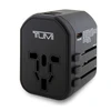TUMI TUTA20WMSLK Travel Adapteris 20W USB-C / 2xUSB-A juodos spalvos