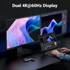Adapteris / Hub USB-C 10w1 Ugreen CM639, 2x HDMI, 2x USB, RJ45, SD/TF, PD 100W