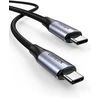 UGREEN 80150 USB C laidas USB 3.2 Gen 2 (3.1 Gen 2) 10 Gbit/s 100 W / juodas