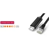 Ugreen Kabelis konsolowy USB do RJ45 Ugreen CM204, 3m (juoda)