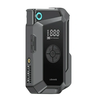 USAMS Jumpstarter Powerbank 8000mAh + įmontuotas žibintuvėlis juodos spalvos ZB287