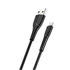 USAMS kabelis U35 microUSB 2A Fast Charge1m juodos spalvos SJ365USB01 (US-SJ365)