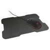 Pelė VARR Gaming su laidu + kilimėlis (295x210x2mm) juodos spalvos