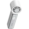 Ventiliatorius USAMS Ice-Cooling Digital High-Speed Fan 2000mAh baltas