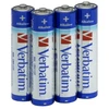 Verbatim Alkaline AAA Batteries 4pcs