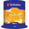 Verbatim Blank DVD-R AZO 4.7GB 16x 100 Pack Spindle