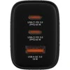 Verbatim GaN Travel Charger Essentials 65W, 2×USB-C PD, 1×USB-A QC, EU Plug, Juodas