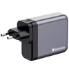 Verbatim - GNC-140 GaN įkroviklis, 4 prievadų, 140 W, USB-A/USB-C