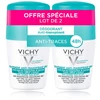 "Vichy" rutulinių antiperspirantų nuo baltų ir geltonų dėmių rinkinys 2 x 50 ml