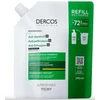 Vichy Dercos Nuo pleiskanų Normal To Oily Hair Dermatological Šampūnas Refill šampūno papildymas pleiskanojančiai, riebiai galvos odai, 390 ml