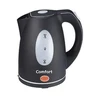 Virdulys Comfort Comfort 1.5l melna ar LED apg. 2000W DG2000-1026BK