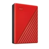 Išorinis kietasis diskas HDD Western Digital My Passport (6TB, USB 3.2) Raudona