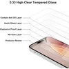 Wocco Tempered Glass Premium Screen Protector for Apple iPhone 16 Plus