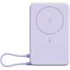 Xiaomi Super Slim Magnetic Power Bank 5000 | 5000 mAh | Violetinė